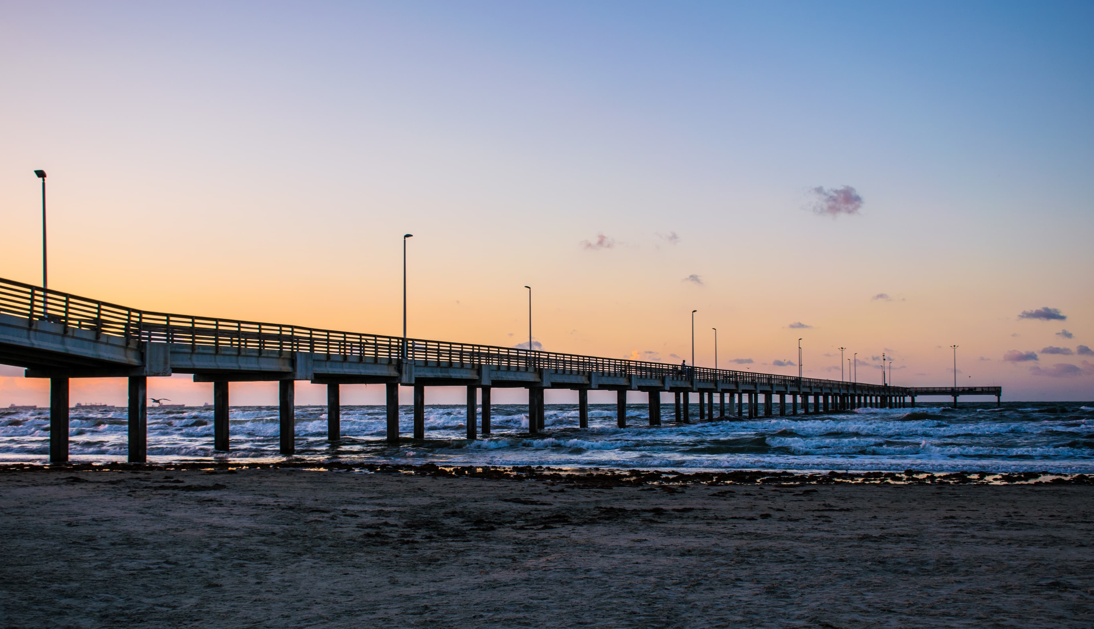 Port Aransas coastline