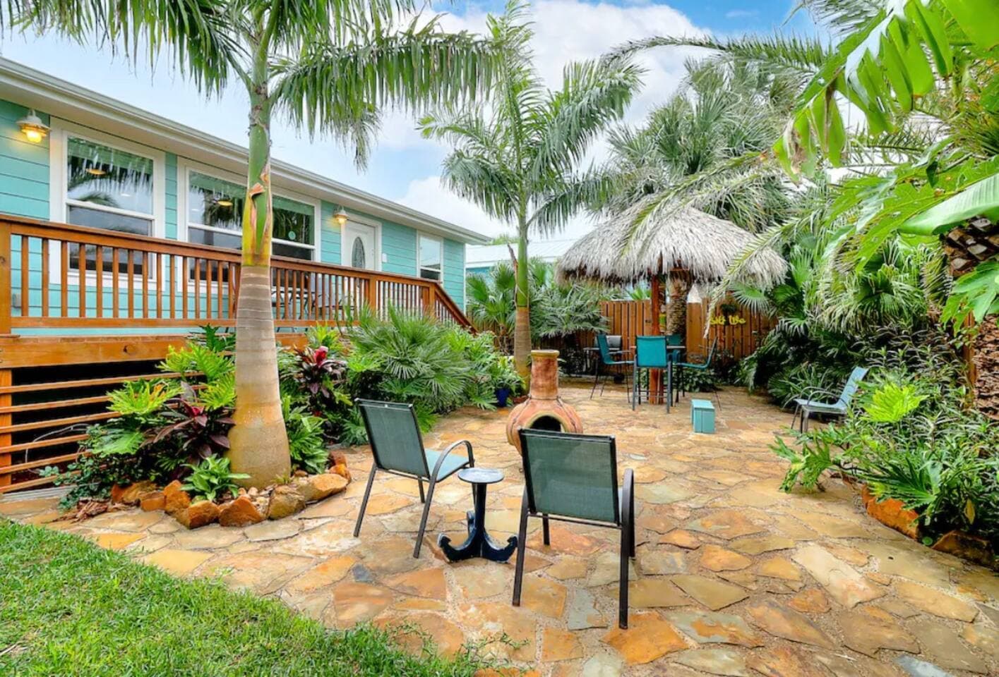 Tropical Oasis Cottage #1 — Port Aransas, TX vacation rental exterior