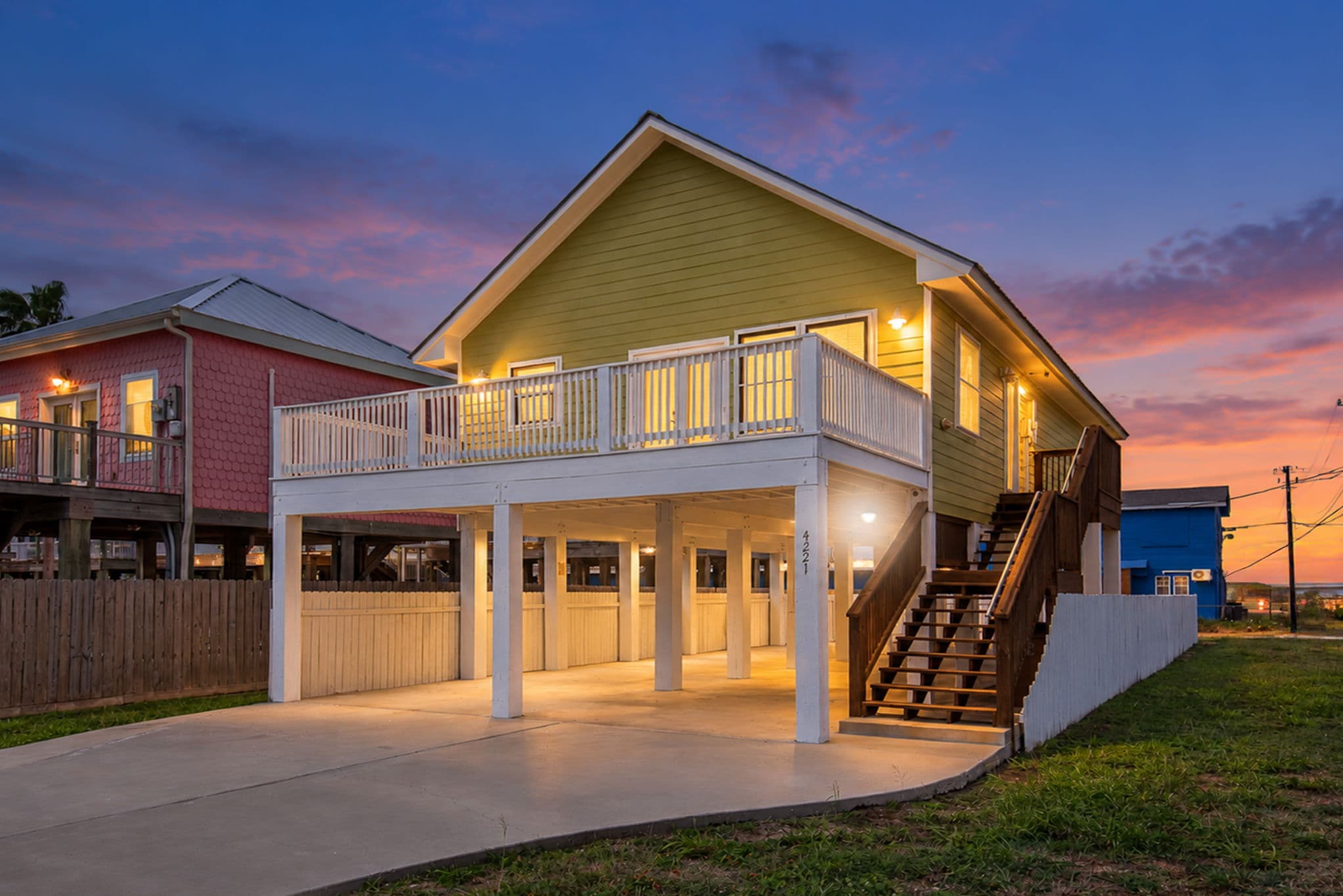 Front Exterior at Dusk