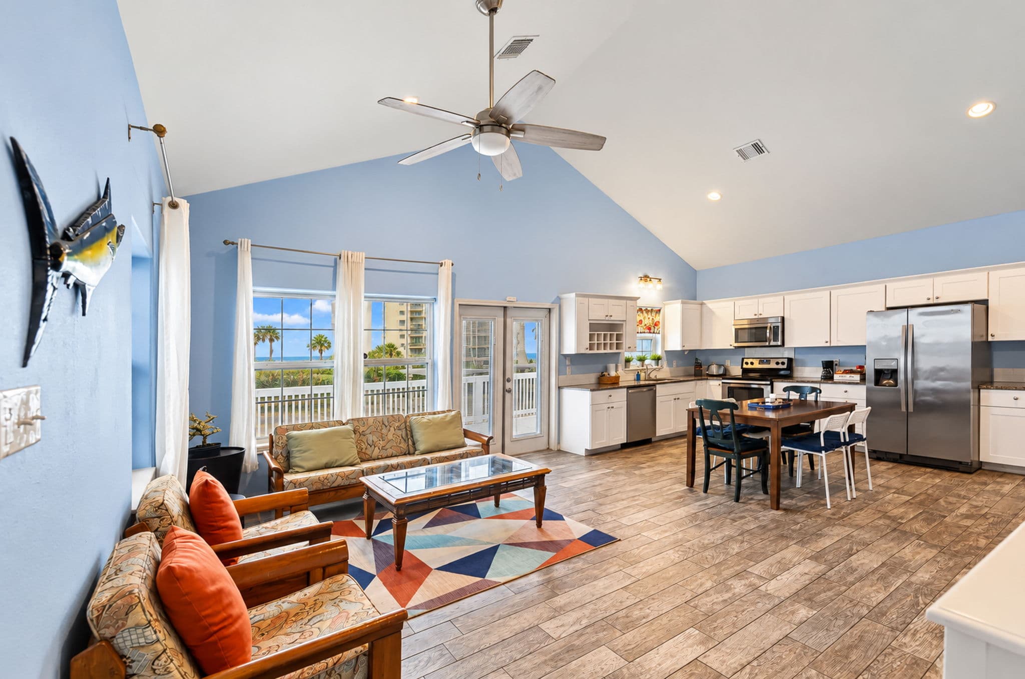Living Dining Kitchen