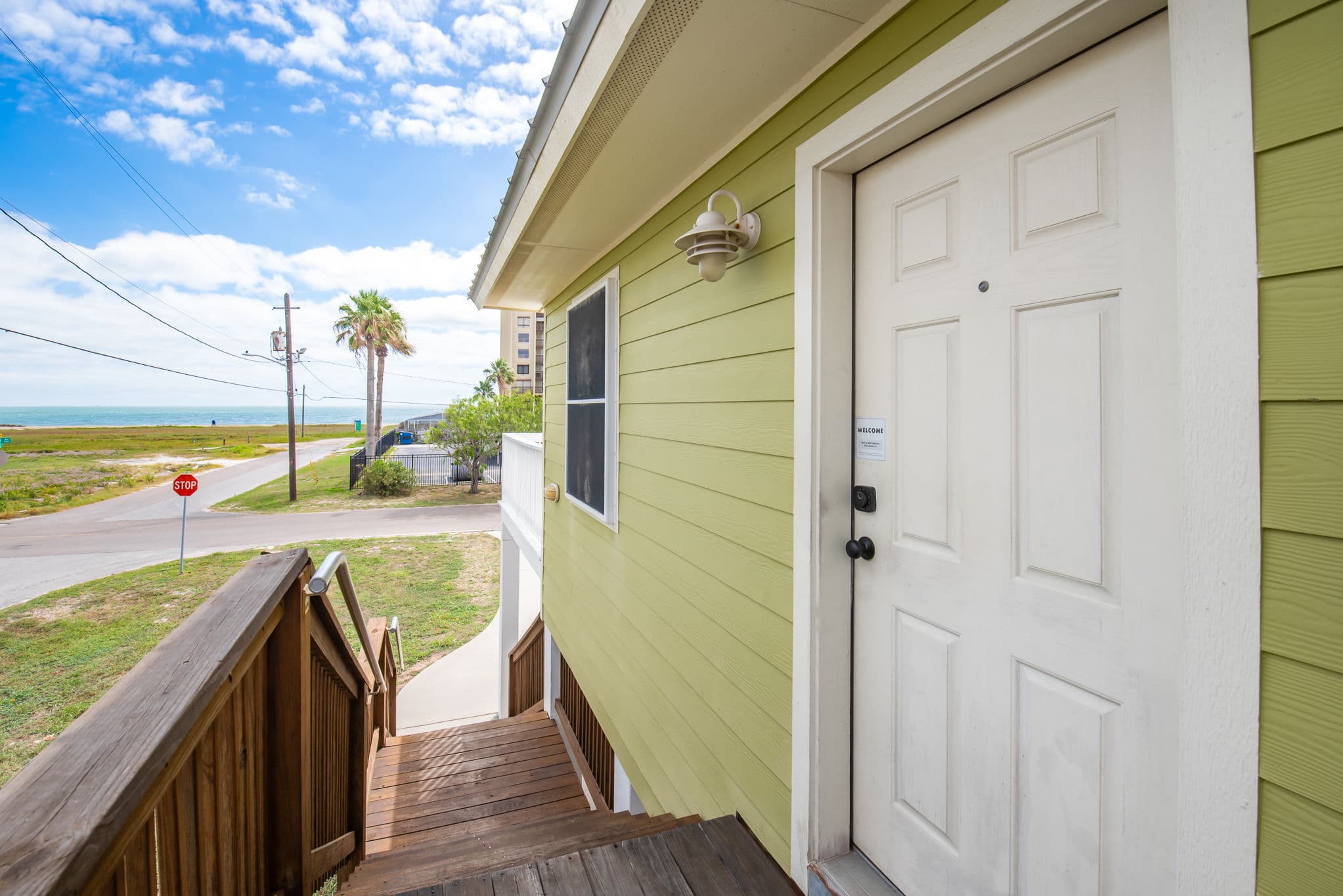 Front Entry and Deck