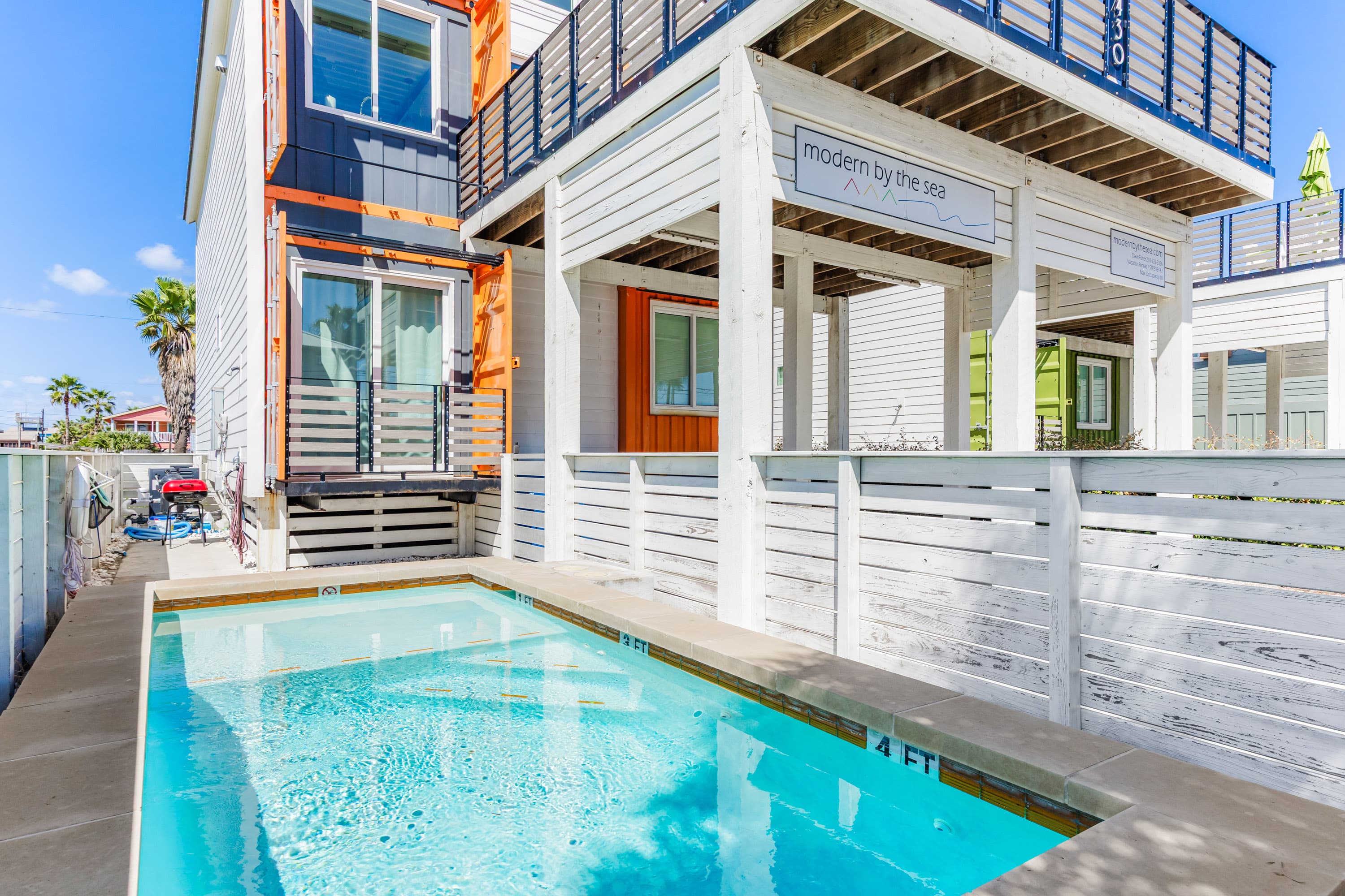 Modern by the Sea Orange, Port Aransas, TX vacation rental photo 5