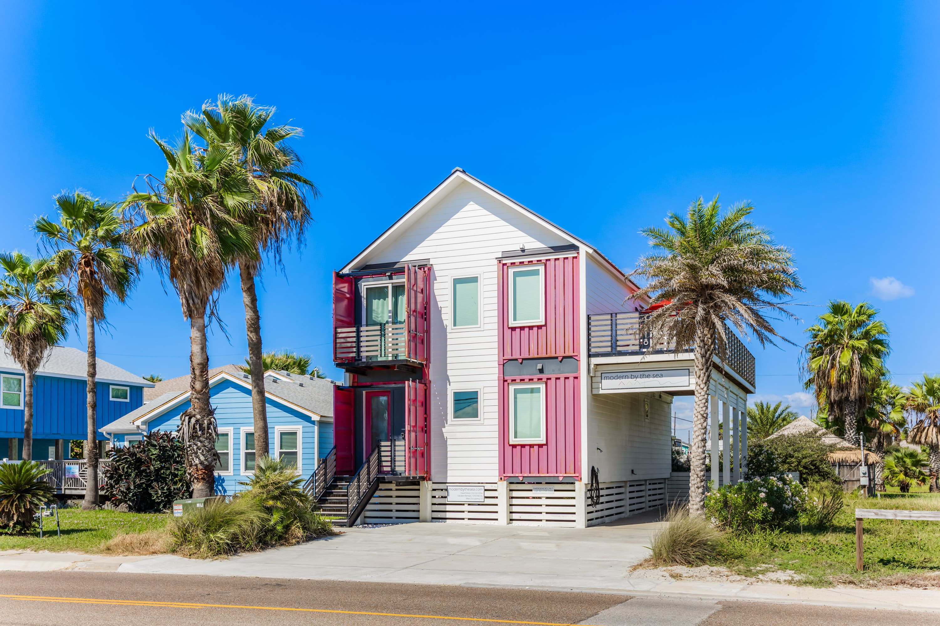 Modern by the Sea Red, Port Aransas, TX vacation rental