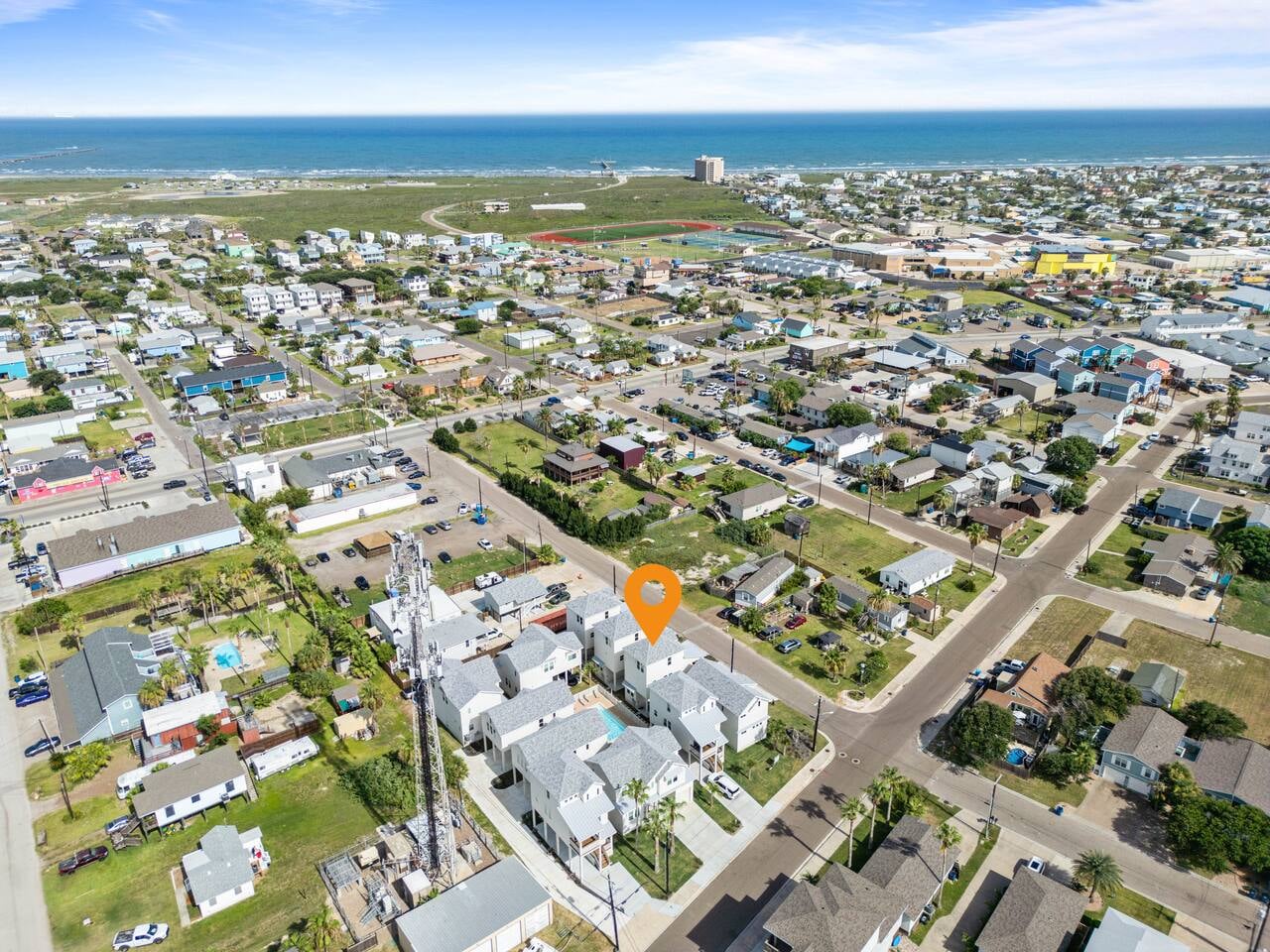 So close to the ocean you can almost hear the waves, an easy golf cart ride or stroll to everything Port A has to offer!