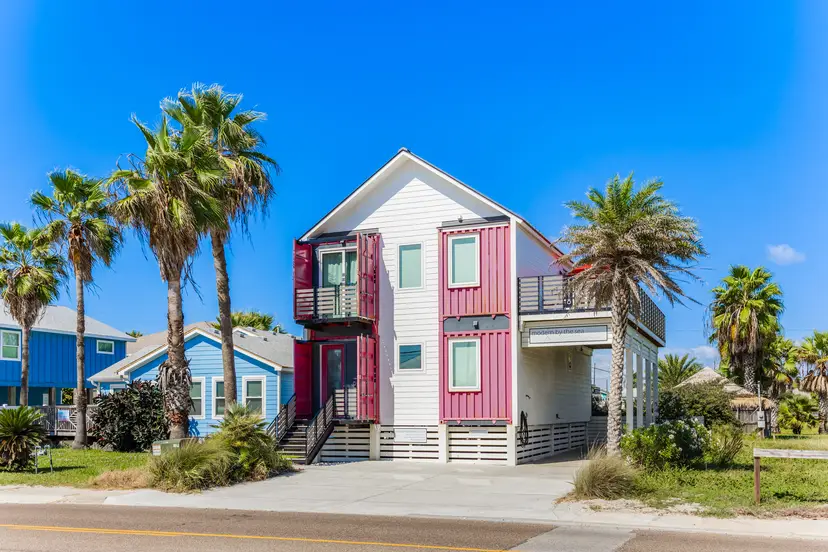 Modern by the Sea Red